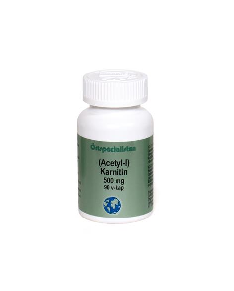 Acetyl-l-karnitin 500 mg 90vk